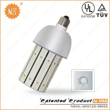 UL TUV Listed E27 3900lm 30W LED Warehouse Corn Light